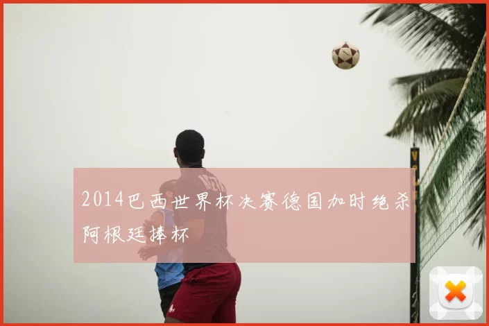 2014巴西世界杯决赛德国加时绝杀阿根廷捧杯