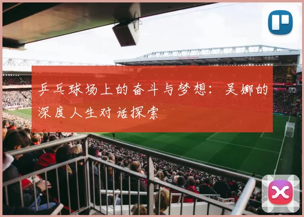 乒乓球场上的奋斗与梦想:吴娜的深度人生对话探索